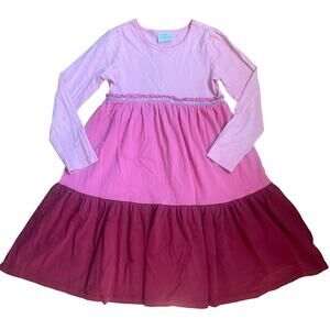 Hanna (130|8y) Pink Twirl Power Dress